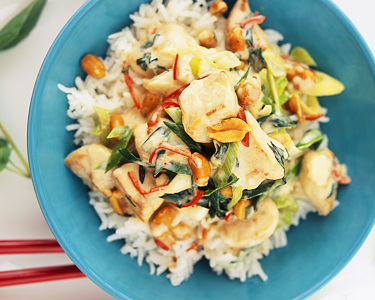 Kycklingwok