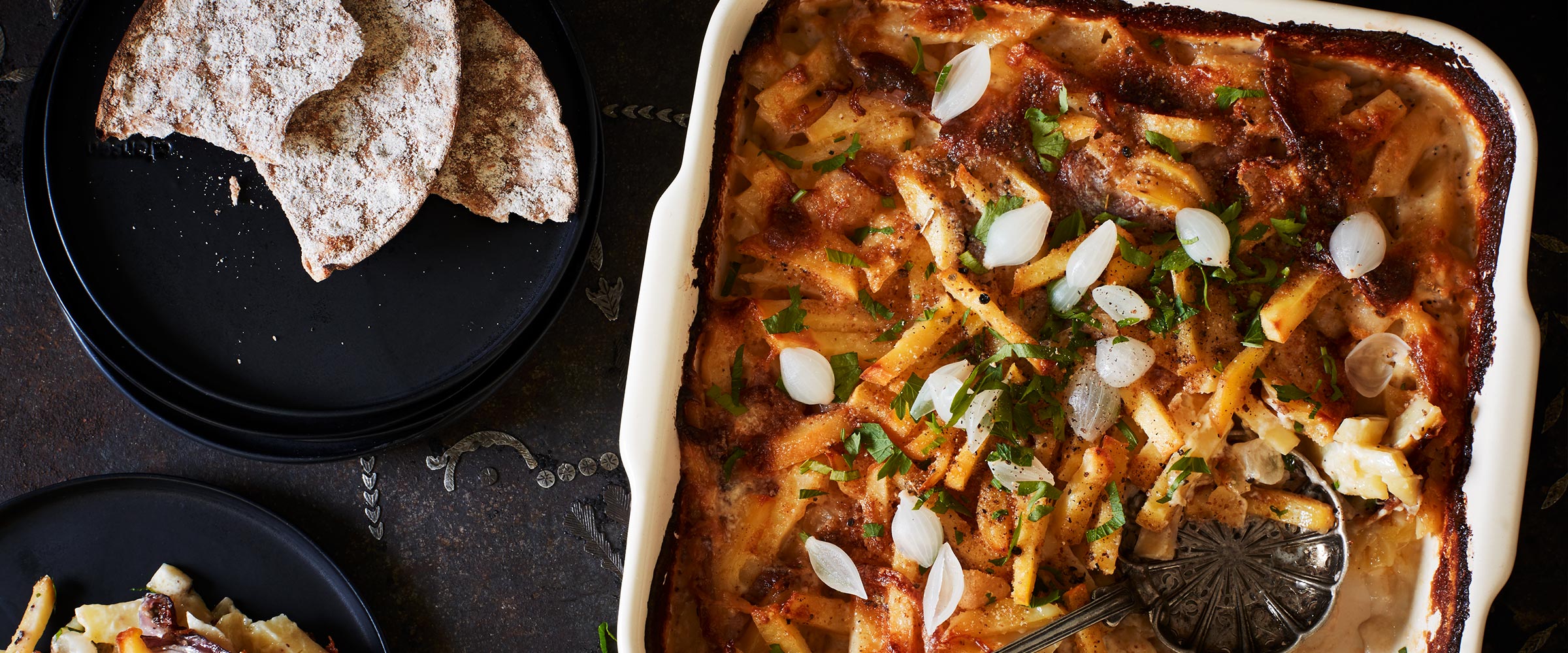 Janssons frestelse och vegetarisk Janssons frestelse