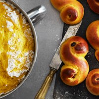 Lussebullar