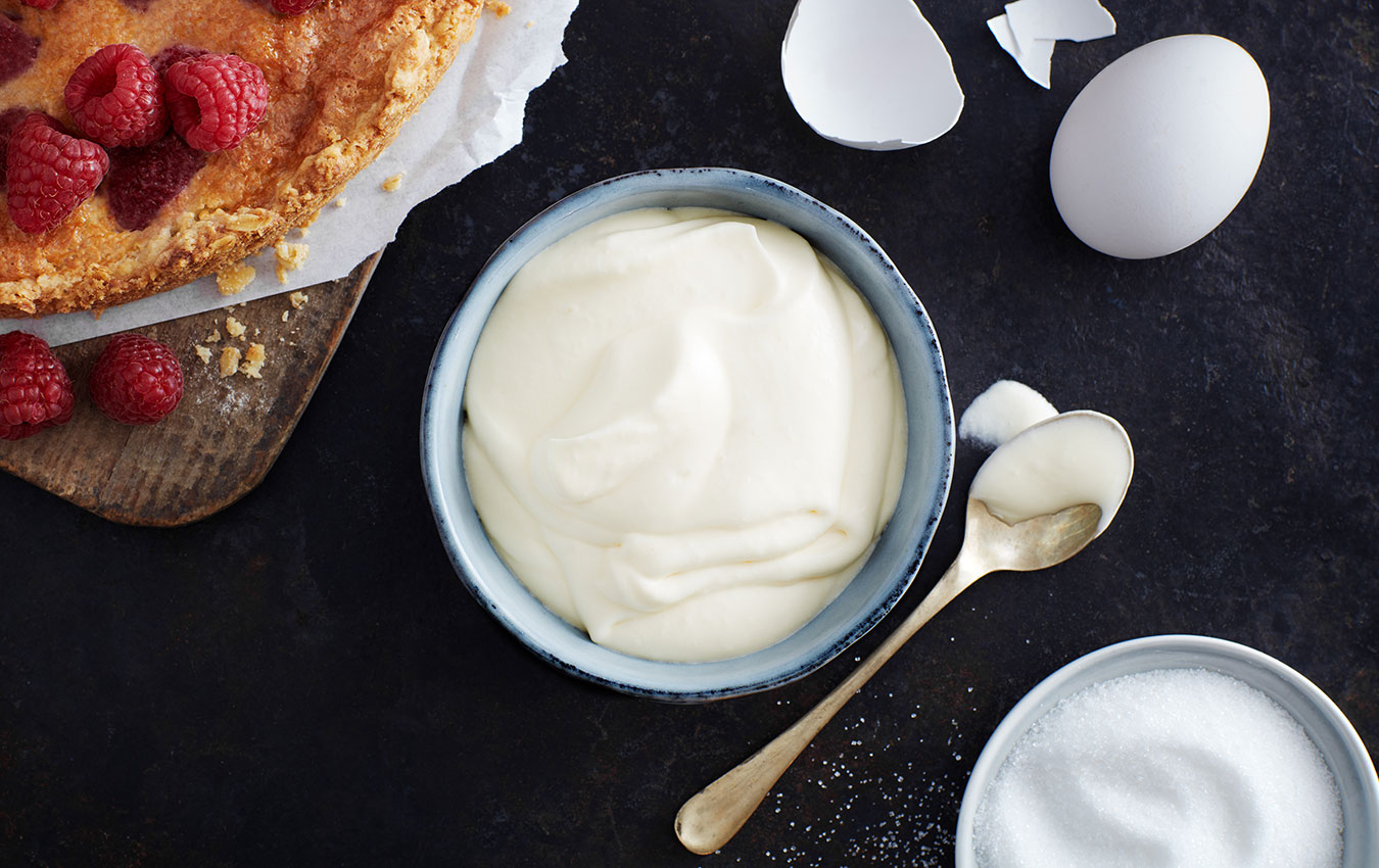 Vaniljsås & vaniljvisp