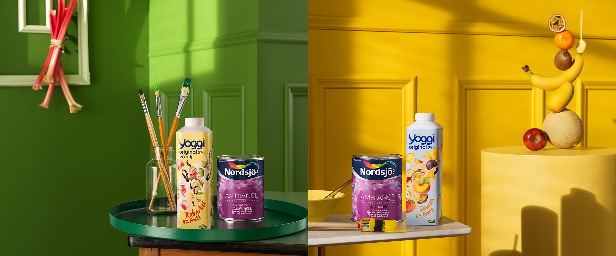 Yoggi firar 50 år i samarbete med Nordsjö!