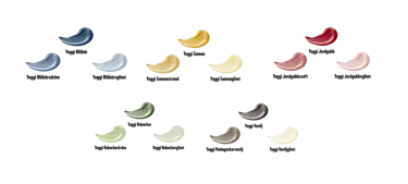 Yoggis färgkollektion