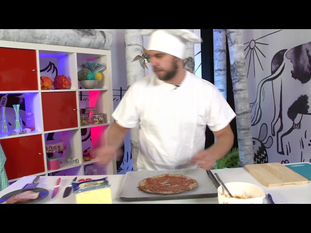 Arlakadabra visar hur man gör egen pizza