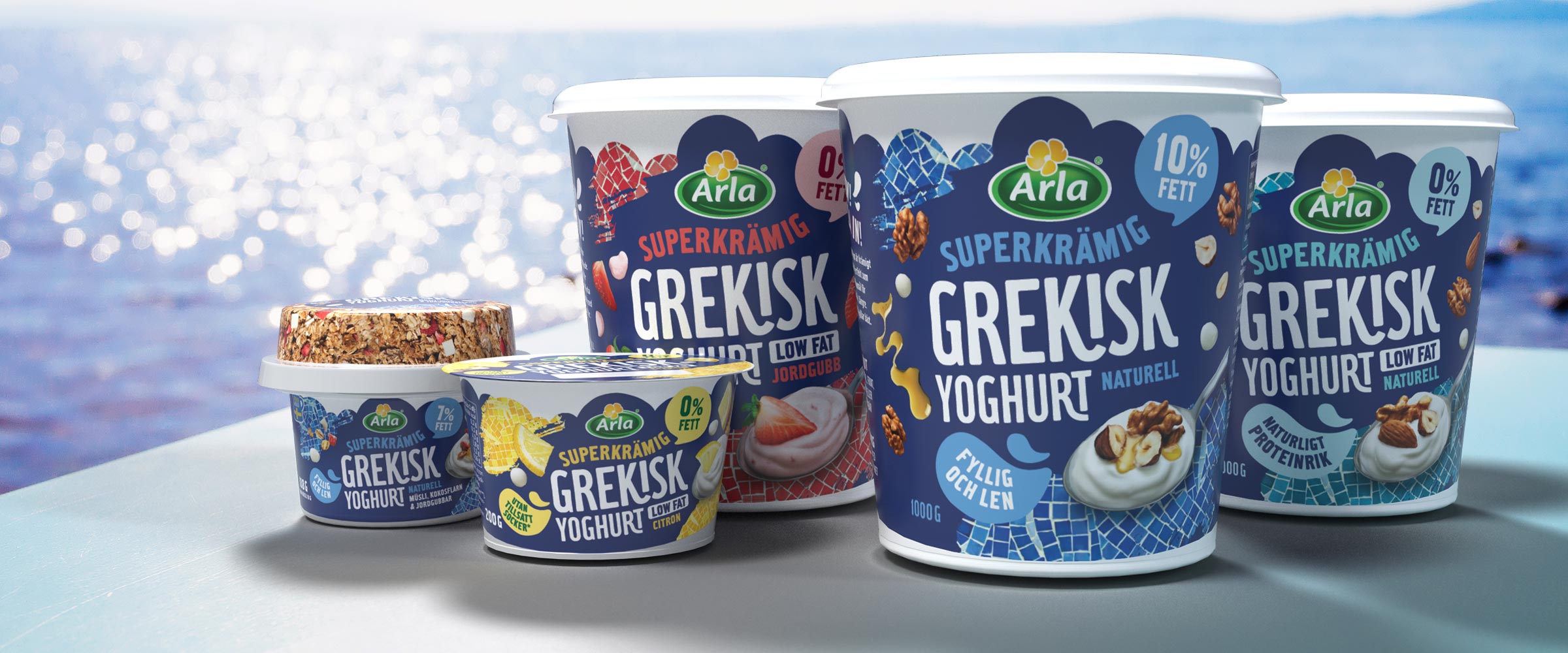 Superkrämig grekisk yoghurt