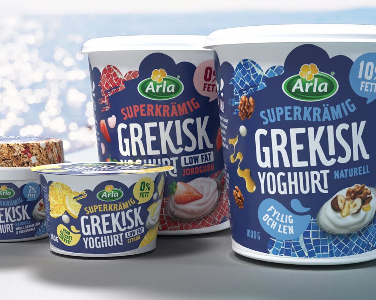 Superkrämig grekisk yoghurt Arla