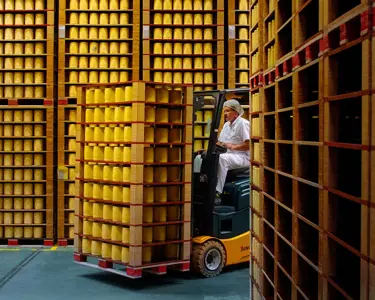 Truckförare i Kvibille kör ost