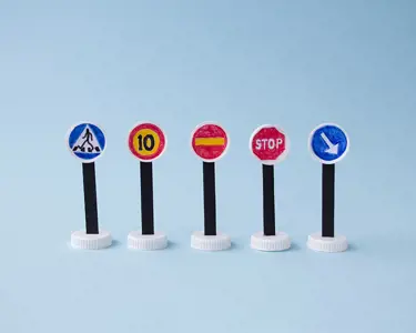 Gör egna trafikskyltar