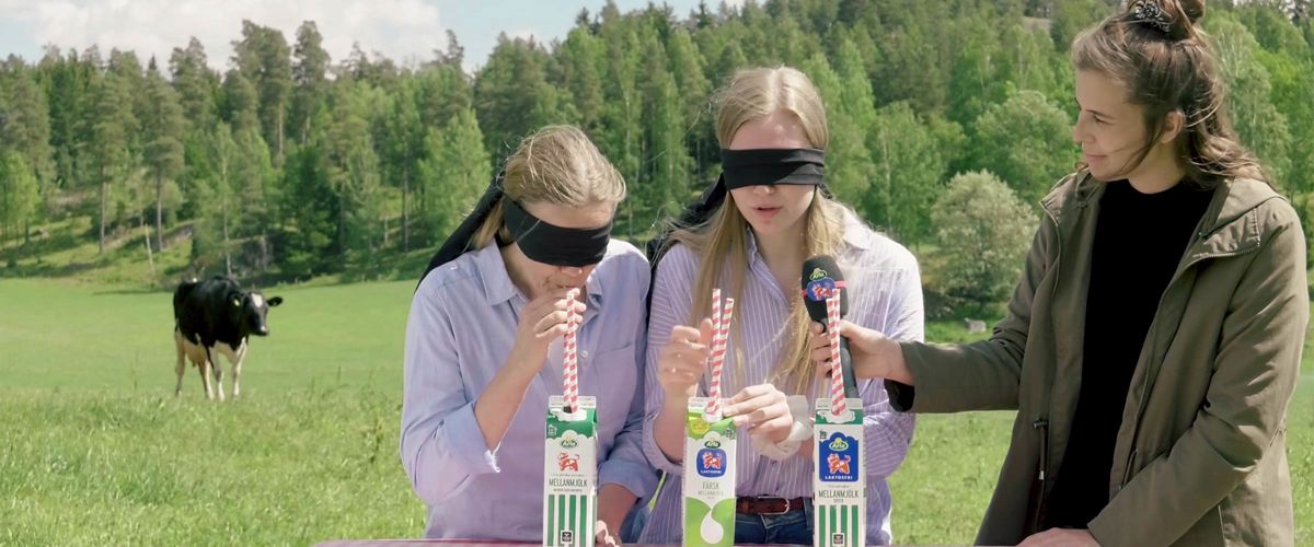 Det stora mjölktestet med bönderna Maria och Miriam