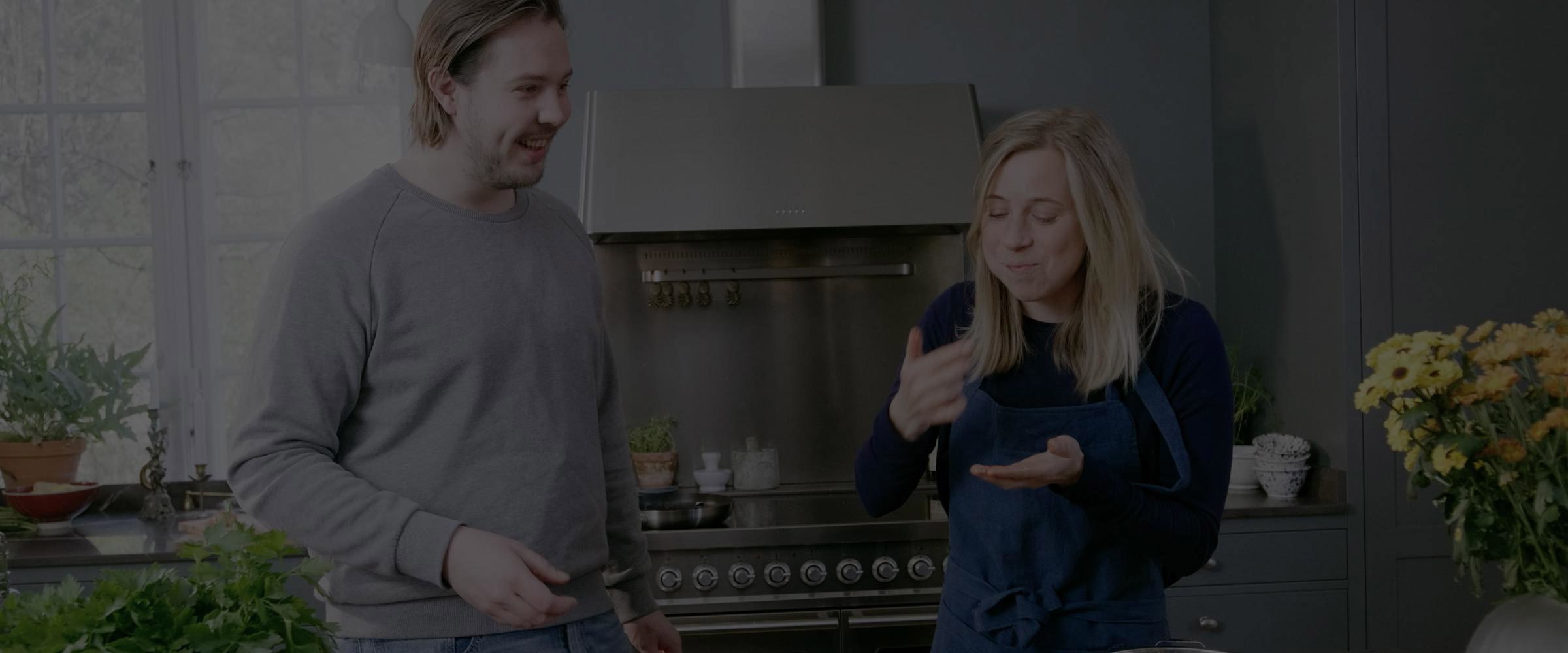 Jimmi Eriksson och Malin Rapp