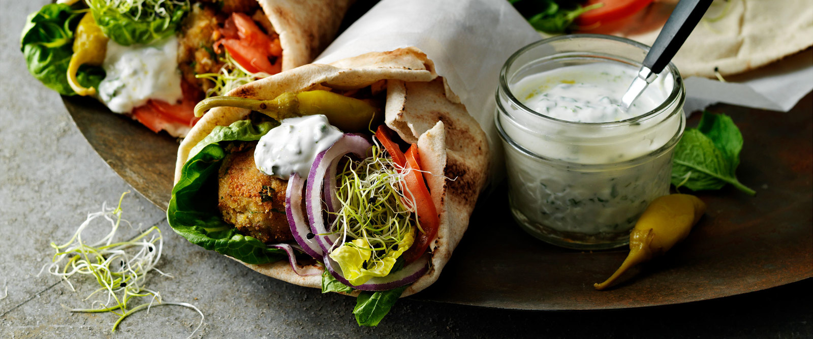 Vegetarisk mat recept Arla