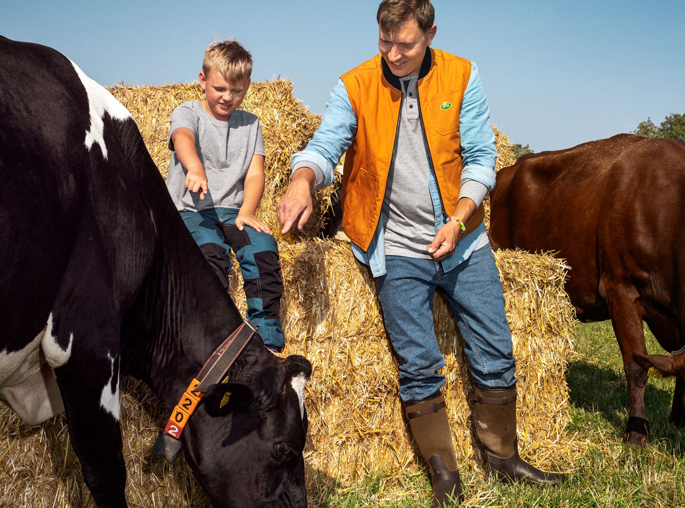 Vi betalar mer till gårdar som minskar kornas utsläpp