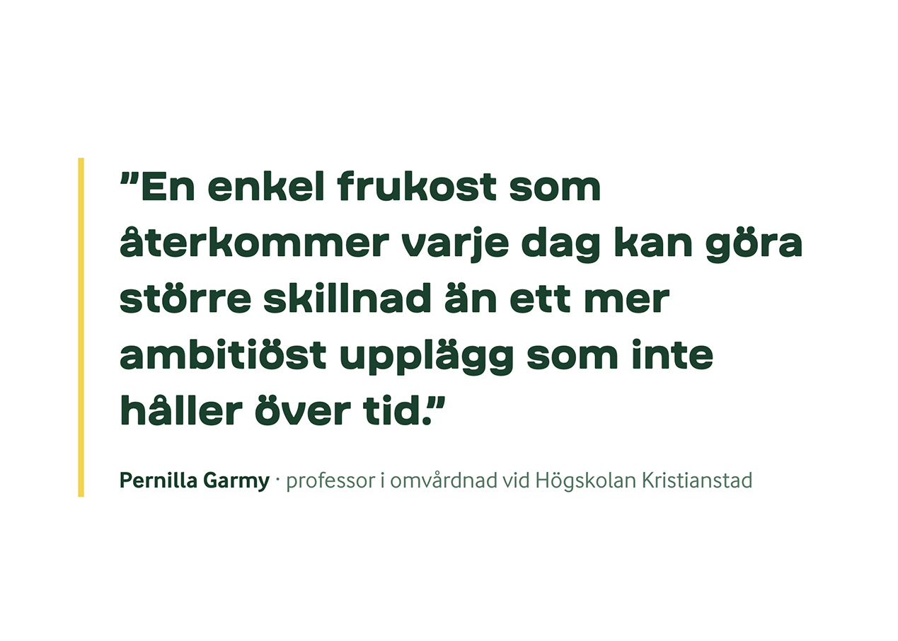 En bättre morgon börjar ofta kvällen innan