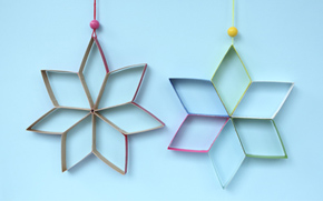 Pyssla en enkel julstjärna