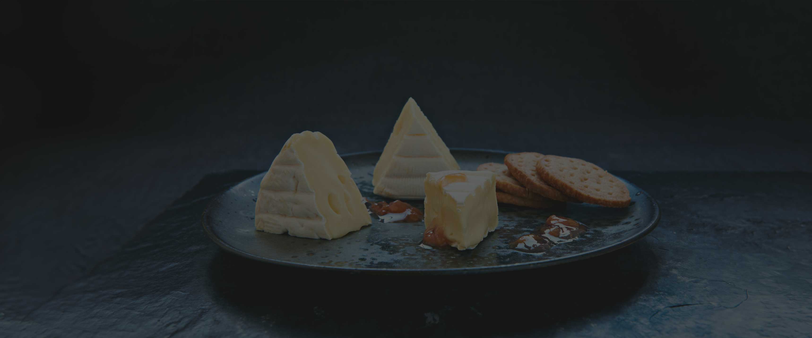 Vitmögelost med kex