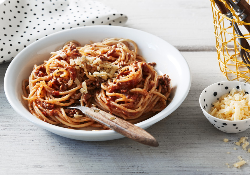 Spaghetti med köttfärssås