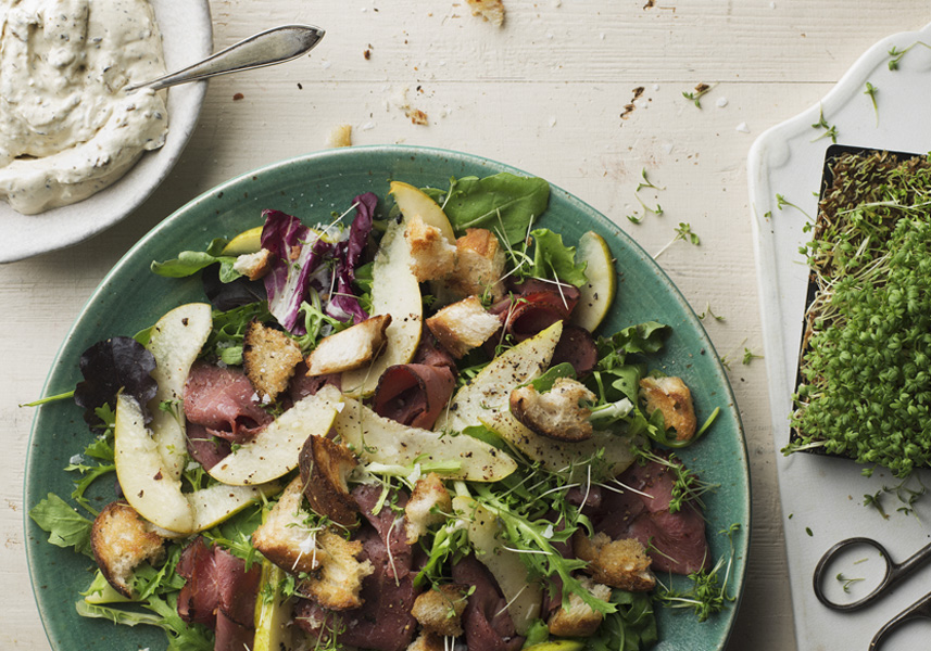 Rostbiffsallad