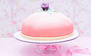 Rosa prinsesstårta