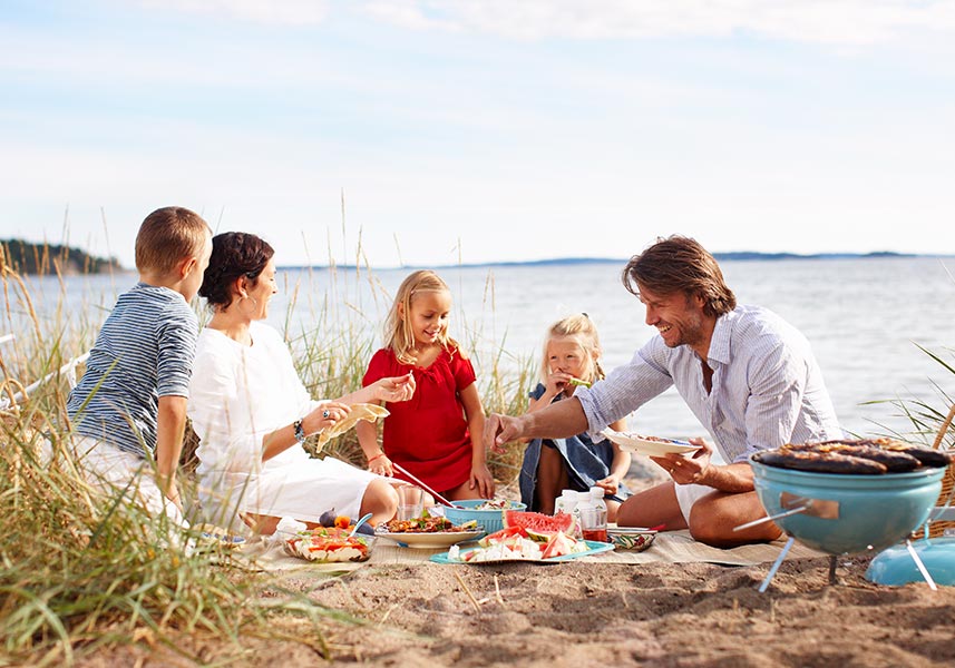 Picknick och utflykt