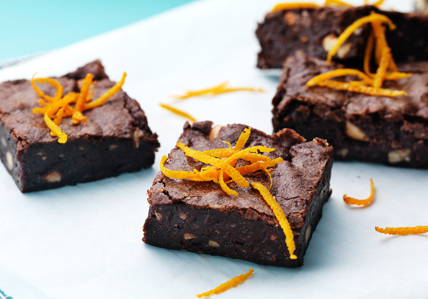 Brownies med apelsin