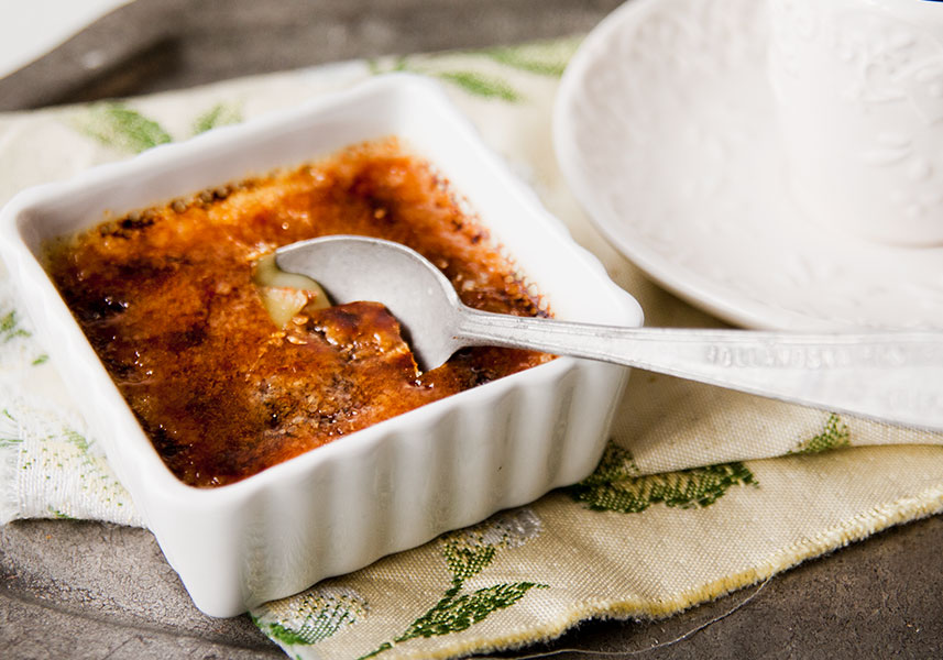 Crème Brulée smaksatt med citron