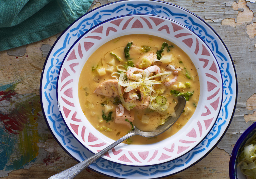 Vinterns matiga fisksoppa