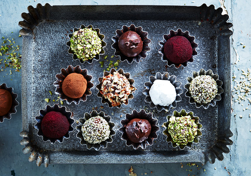 Tryffel med karamelliserad mjölk